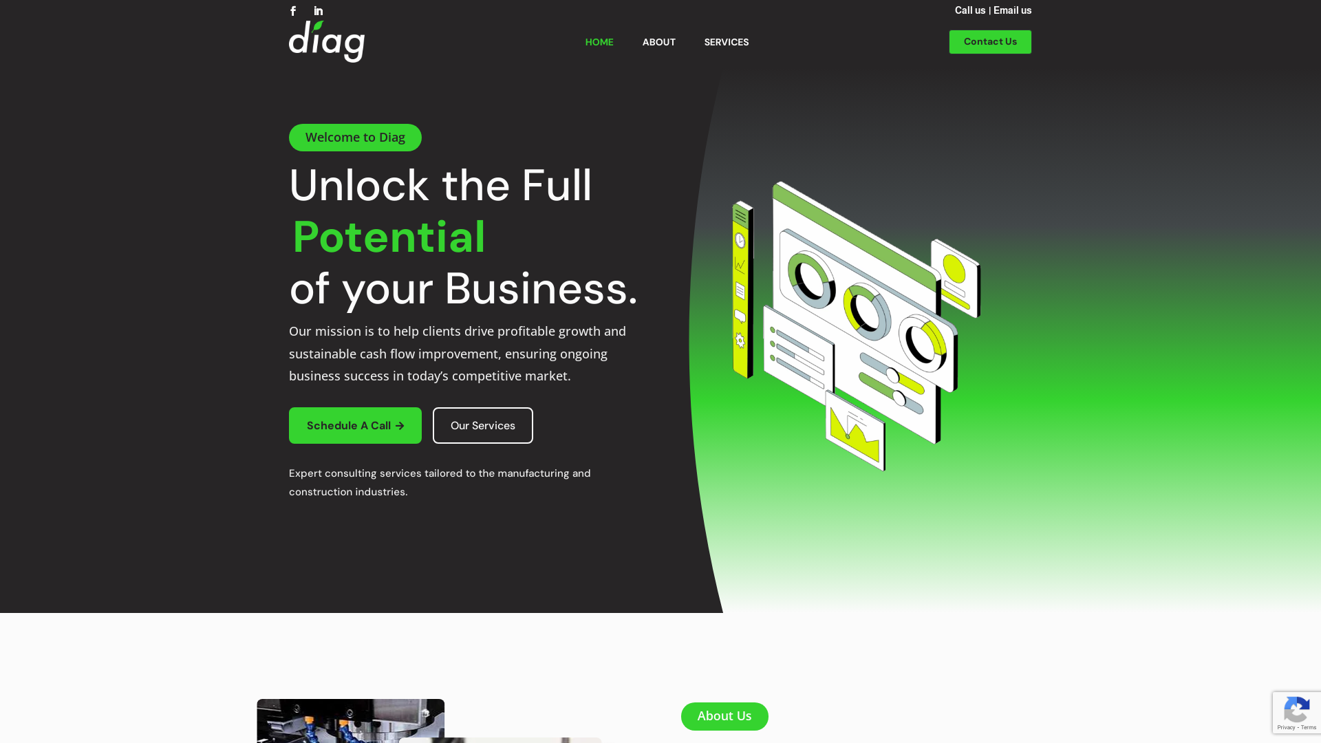 DiagGrowth website