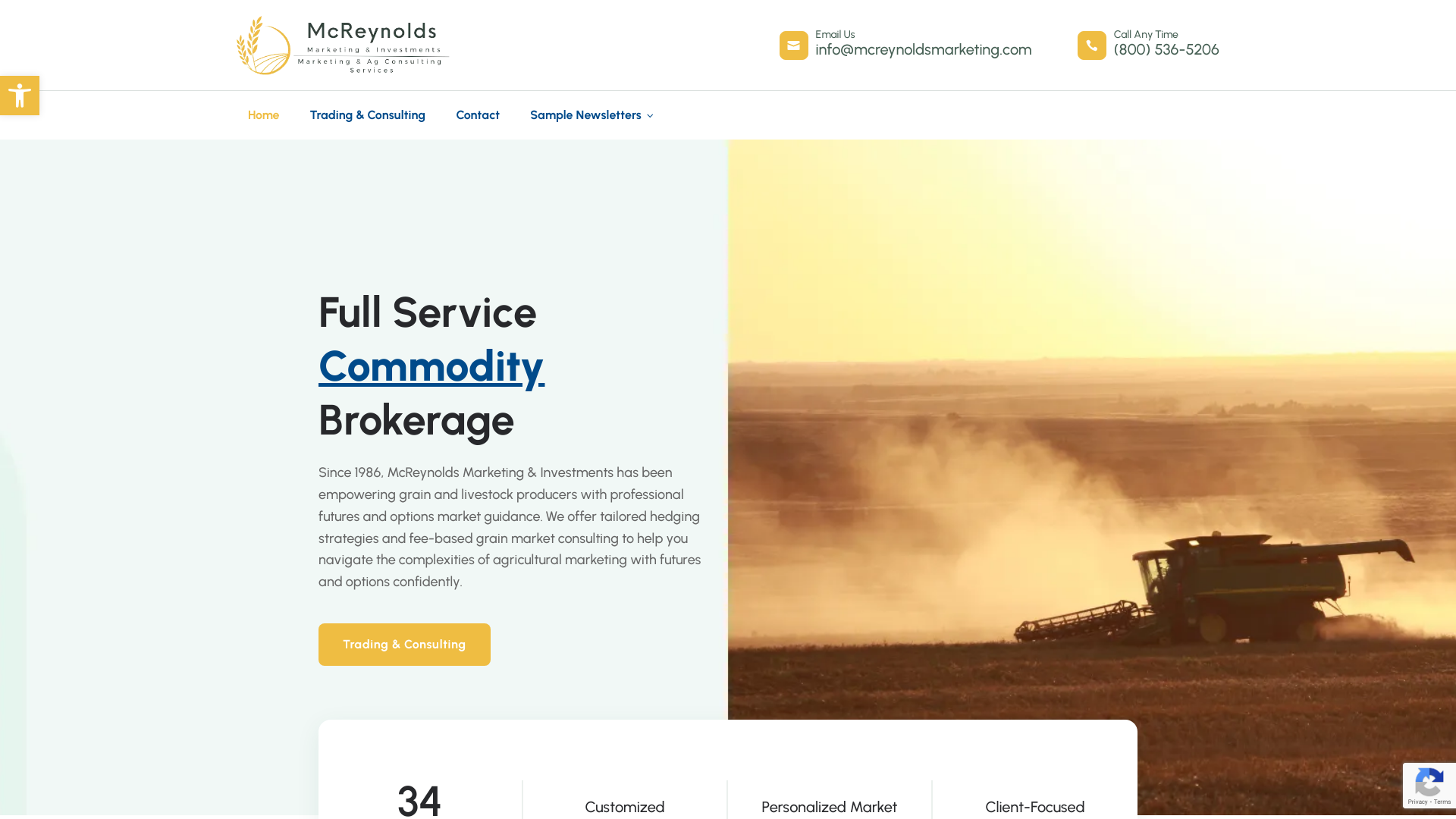 McReynolds Marketing website